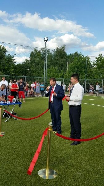 Илан Шор открыл в Оргееве новый стадион.