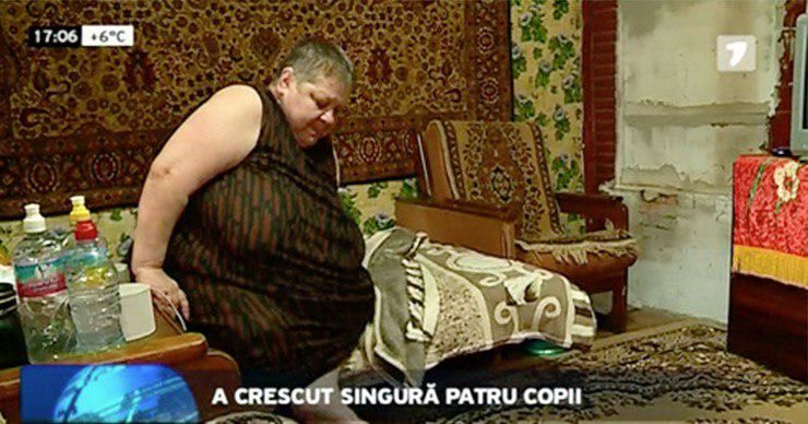 Бельчанка, воспитавшая 4 детей, живет в разрушающемся доме.