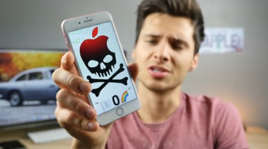 Блогер показал, как "убить" iPhone при помощи трех символов.