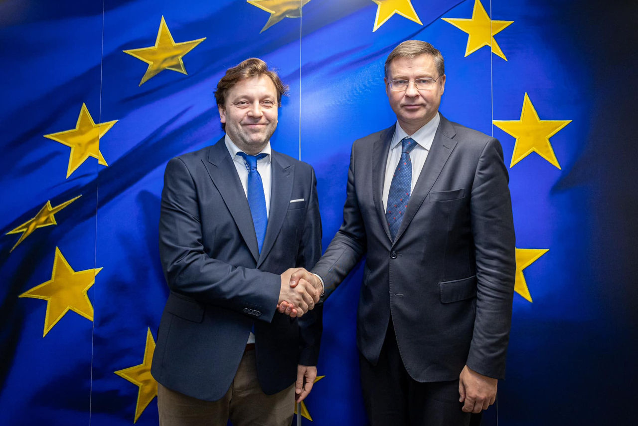 Alaiba l-a informat pe vicepreședintele CE despre rezultatele impresionante ale R. Moldova.