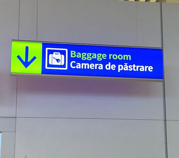 Unde îţi poţi păstra bunurile la aeroportul Chişinău şi cât achiţi. Foto: airport.md