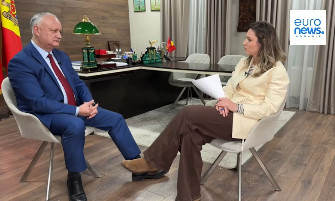 Dodon: Republica Moldova a fost anexată de România.
