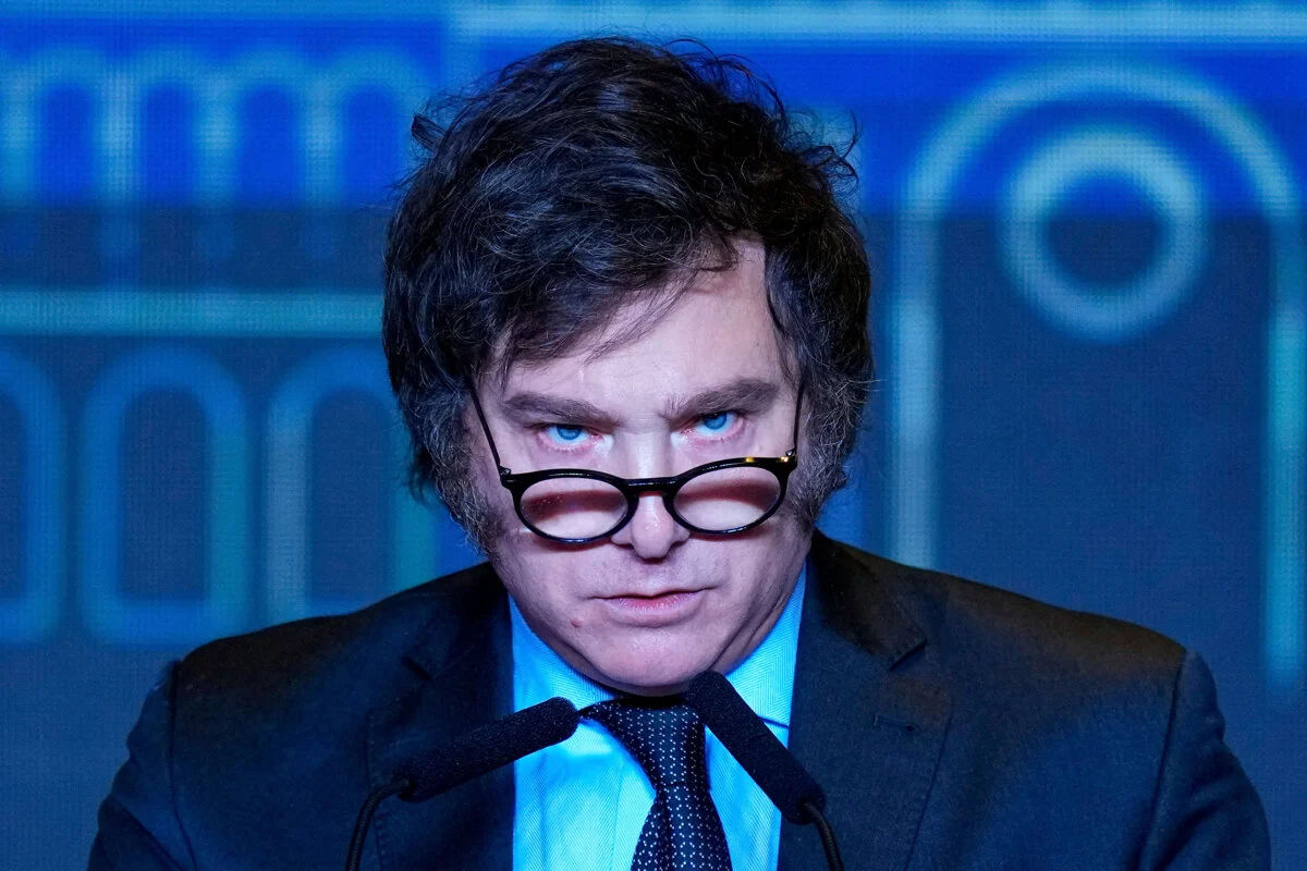 Президент Аргентины Хавьер Милей.