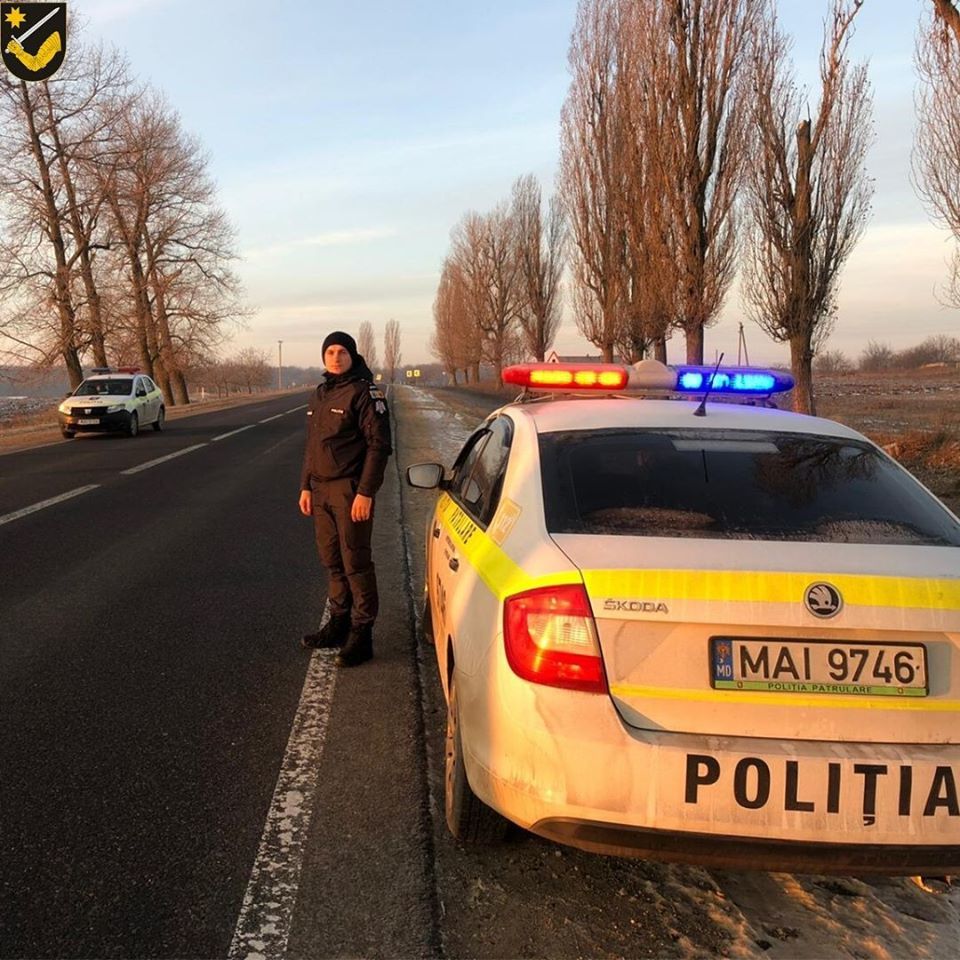 В Молдове за выходные более 30 водителей попались пьяными за рулем.