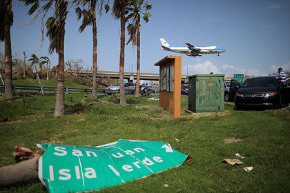 В Пуэрто-Рико был направлен самолет, заполненный наличными. Фото: reuters.com