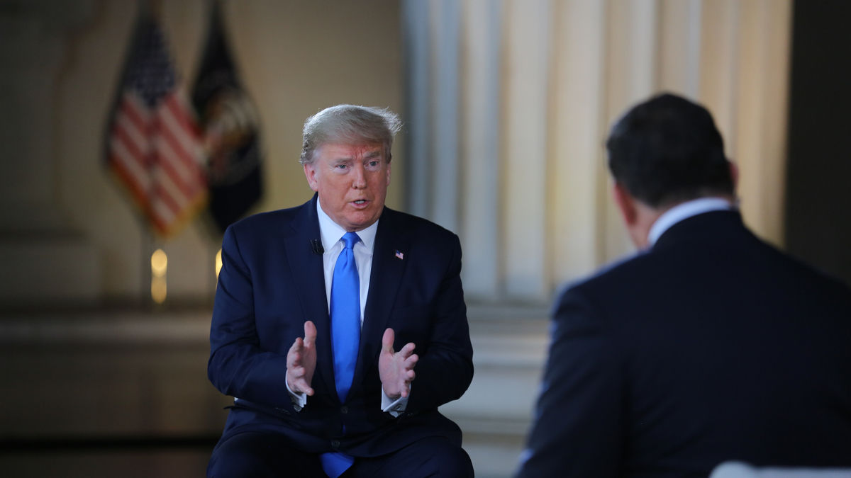 Бывший президент США Дональд Трамп.