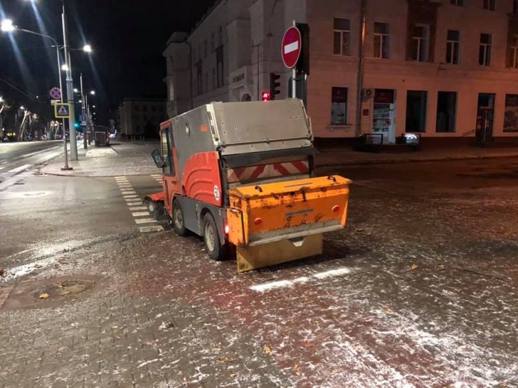 Дорожное движение по улицам Кишинева осуществляется в обычном режиме.