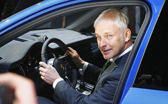 Главный исполнительный директор немецкого автоконцерна Volkswagen Матиас Мюллер
