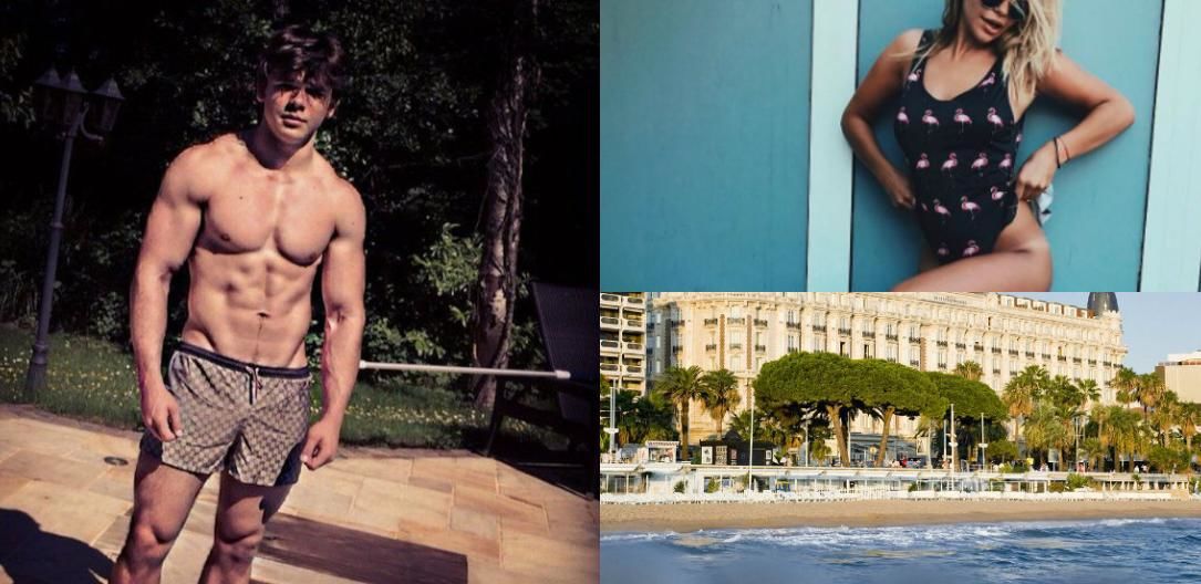 Fiul lui Plahotniuc şi fiica lui Damir, în vacanţă de lux la Cannes. Colaj: ZUGO/ Foto: Instagram, ihg.com
