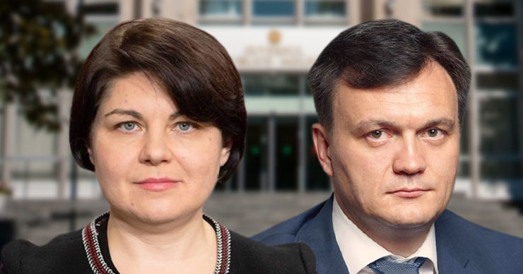 Наталья Гаврилица опровергает информацию о том, что новым премьером станет Дорин Речан. Коллаж Point.md.