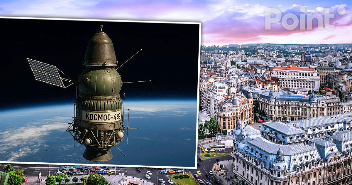 Un satelit sovietic scăpat de sub control ar putea lovi Bucureștiul pe 10 mai.
