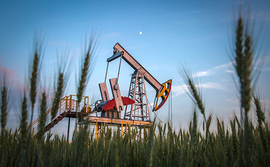 В ходе сегодняшних торгов на бирже ICE стоимость барреля Brent опускалась до $33,46. Фото: tass.ru