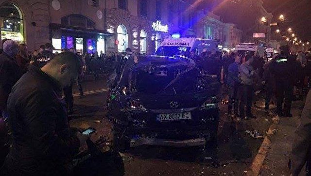В МВД Украины назвали виновницу ДТП в Харькове "девушкой-мажором". Фото: Facebook