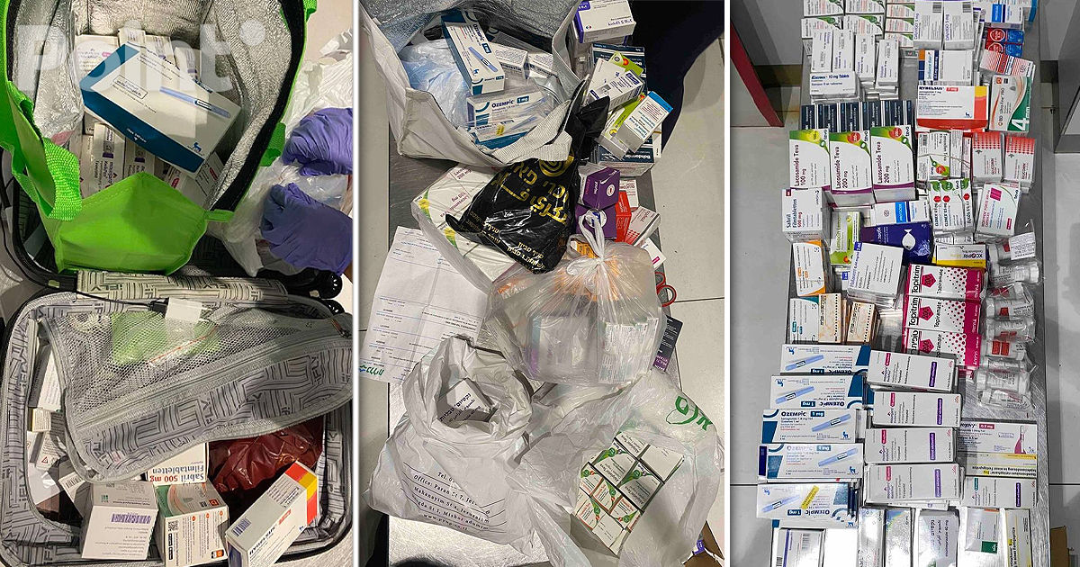 Un nerezident cu bagajul plin de medicamente nedeclarate, depistat la aeroport.