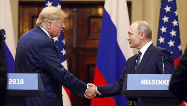 Путин и Трамп провели в Хельсинки первую полноформатную встречу. 