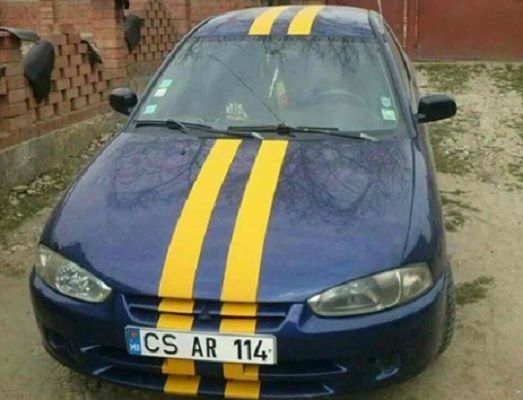 Un șofer își caută mașina Foto: facebook.com