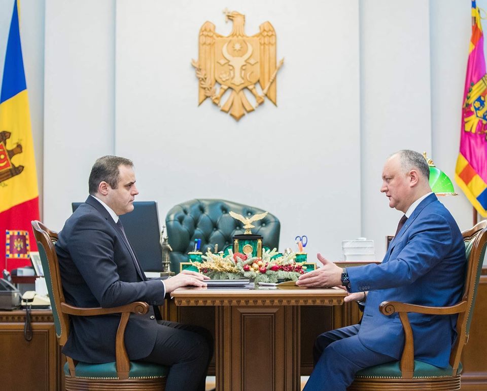 Игорь Додон провел встречу с Вадимом Чебаном.
