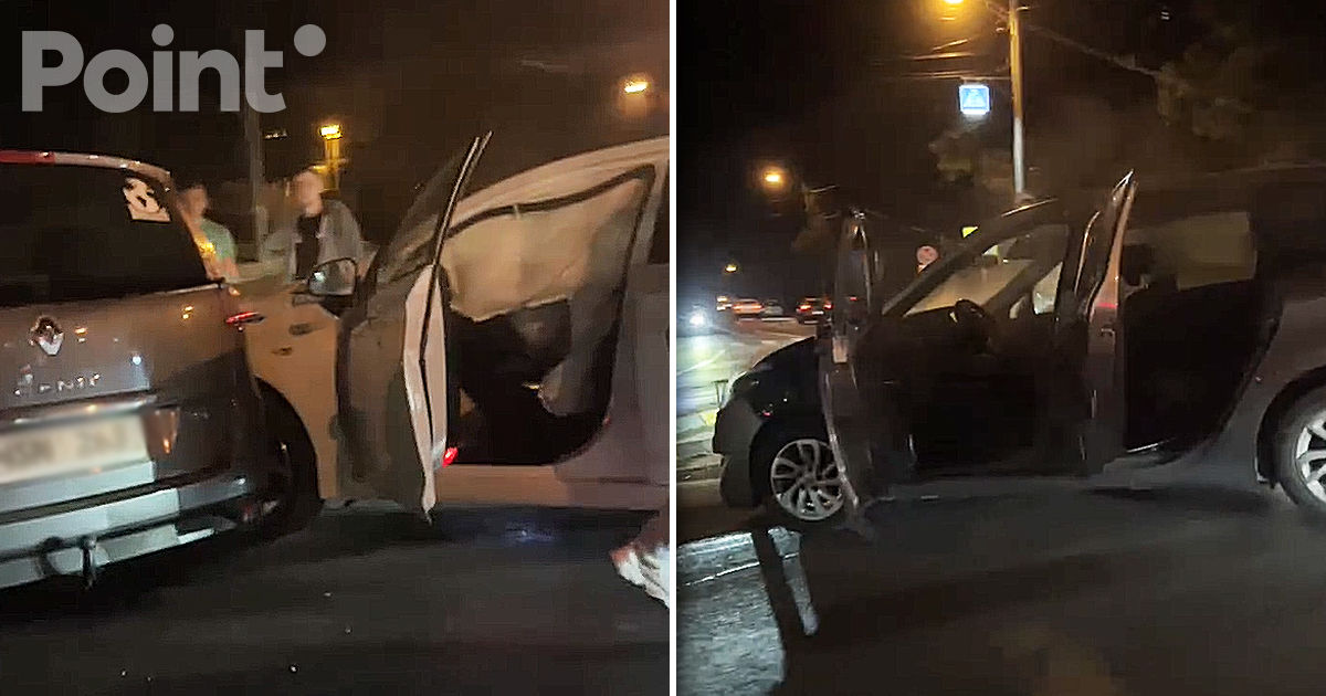 Accident în sectorul Râșcani: Două mașini s-au tamponat la cercul de la Tipografie.