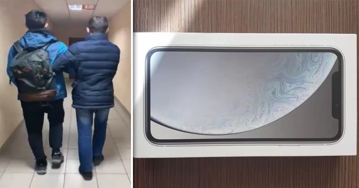 Злоумышленник представился покупателем и украл у курьера iPhone. Коллаж: Point.md.