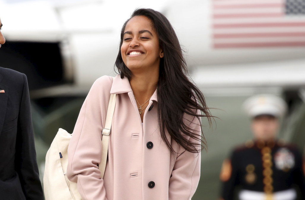 Malia Obama, alături de noul ei iubit. Unde au fost surprinşi. Foto: AOL.com