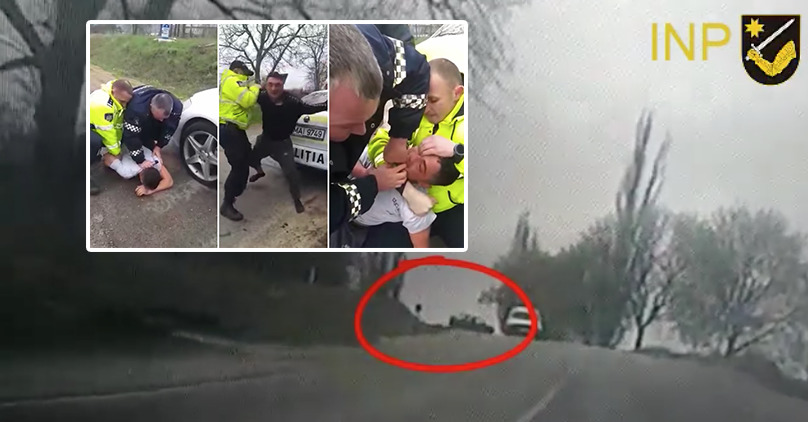 НИП опубликовал смонтированное видео с укушенным полицейским.