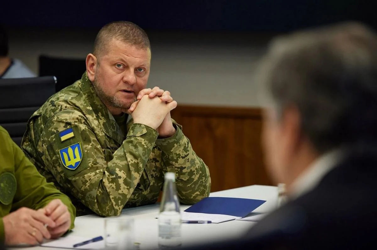Главнокомандующий Вооруженных сил Украины генерал Валерий Залужный.