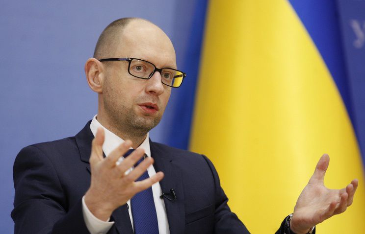Премьер-министр Украины Арсений Яценюк.