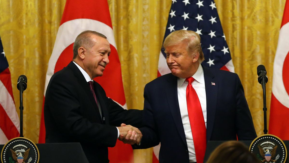Трамп надеется привлечь Эрдогана к попыткам установить мир.
