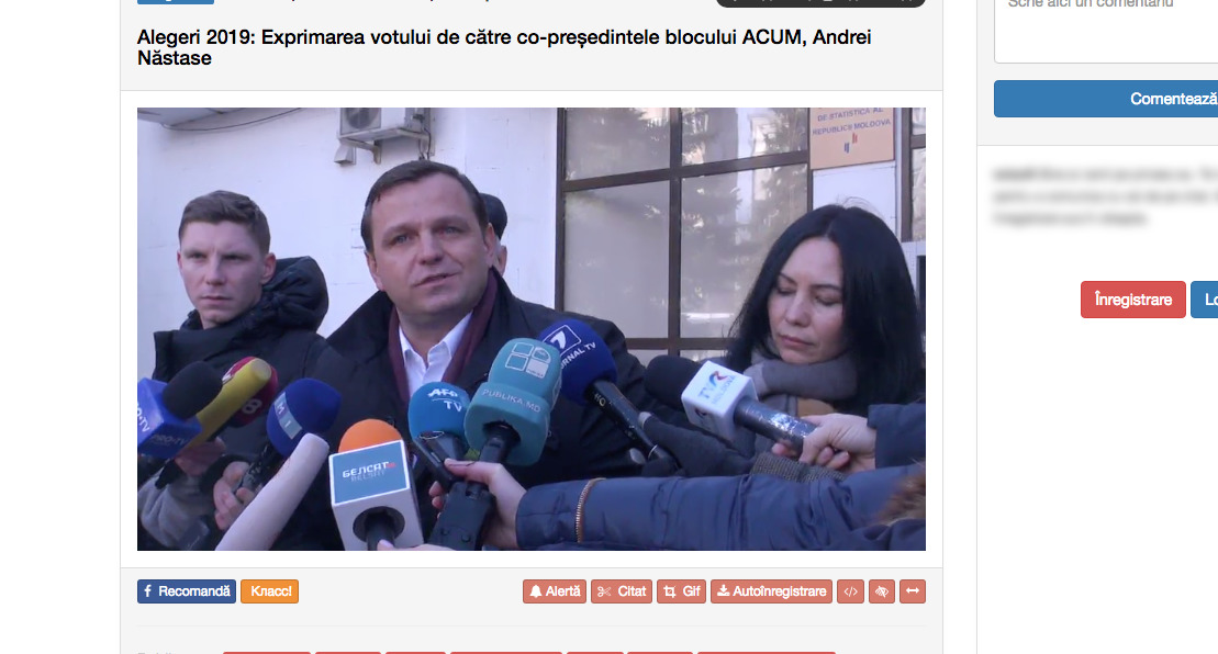 Нэстасе: Молдова это прачечная для региональной мафии.