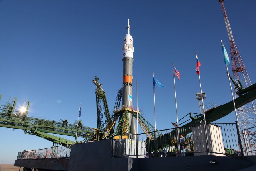 Ракета-носитель "Союз-ФГ" с кораблем "Союз МС-04" стартовала сегодня с космодрома Байконур.