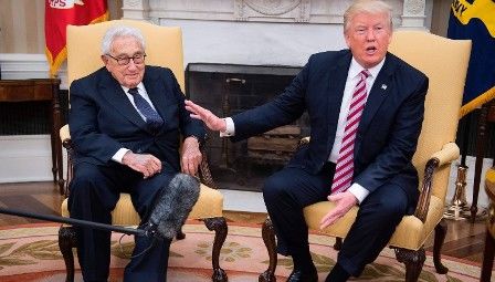 Трамп назвал Киссинджера человеком, «обладающим огромным талантом, опытом и знаниями».