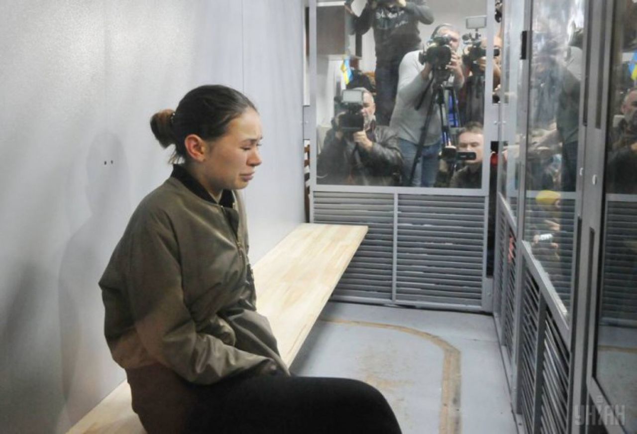 Elena Zaițeva, tânăra care a provocat accidentul din Harkov.