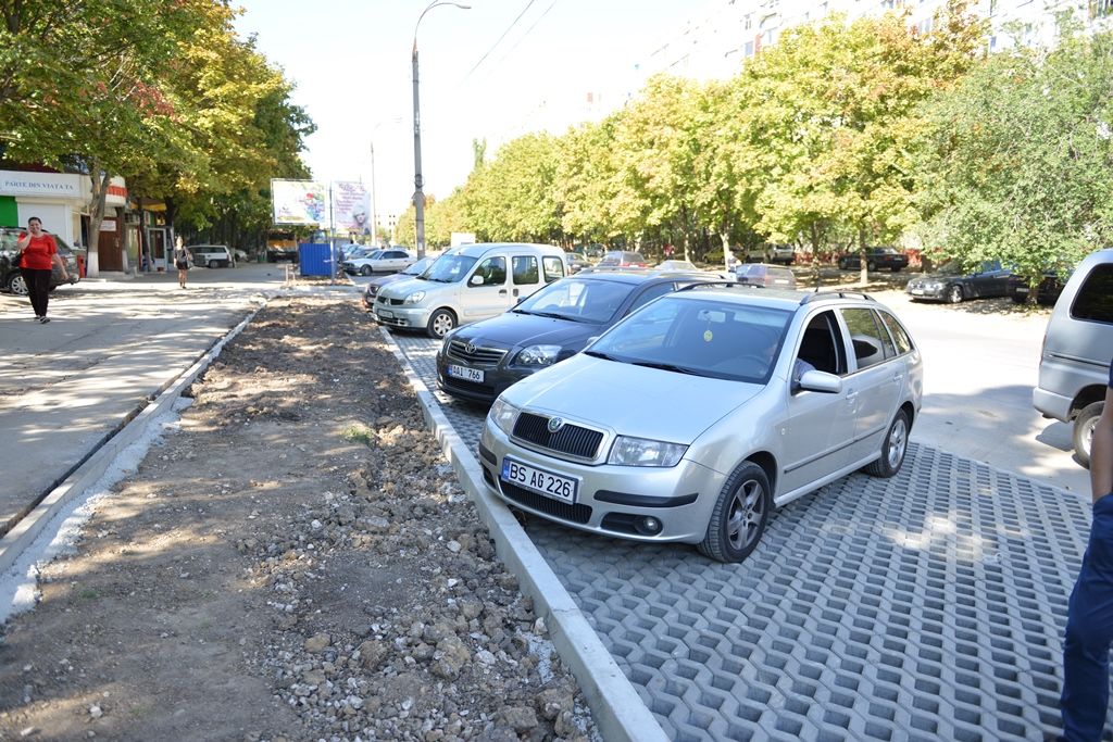 MTID a elaborat un Regulament cu referire la parcările auto cu plată. Foto: chisinau.md