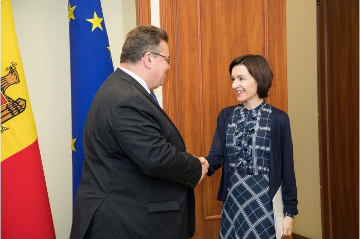 Премьер Молдовы провела встречу с главой МИДа Литвы.