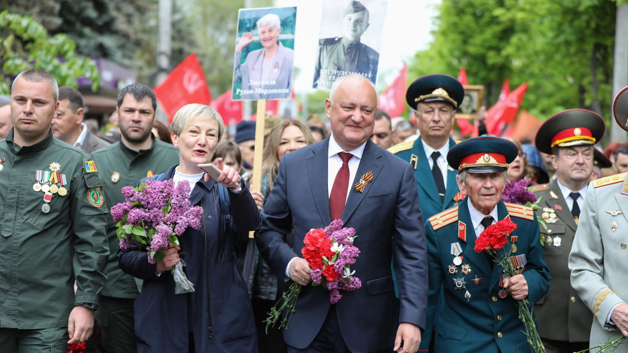 Додон: Мы устроим Марш Победы в Кишиневе.