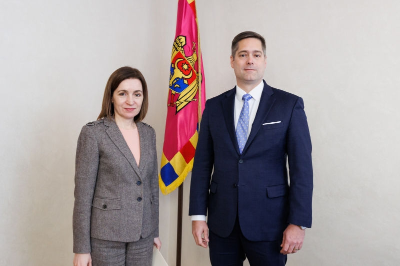 Президент Молдовы встретилась с представителем Госдепартамента США.