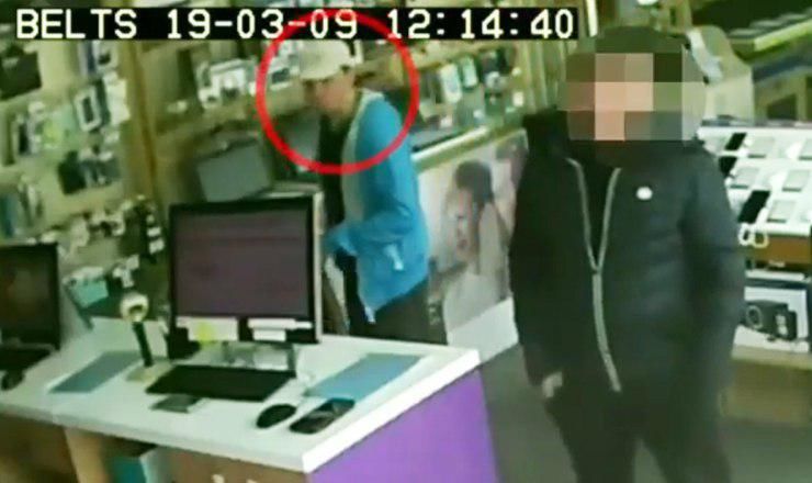 Бельцкая полиция просит помощи в опознании подозреваемого в краже.