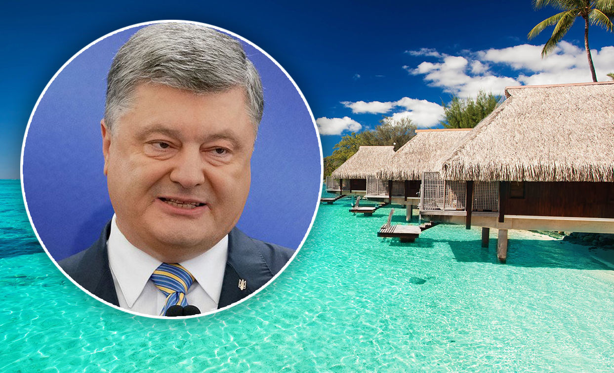 Украинские СМИ узнали об отдыхе Порошенко на Мальдивах за $500 тыс. 