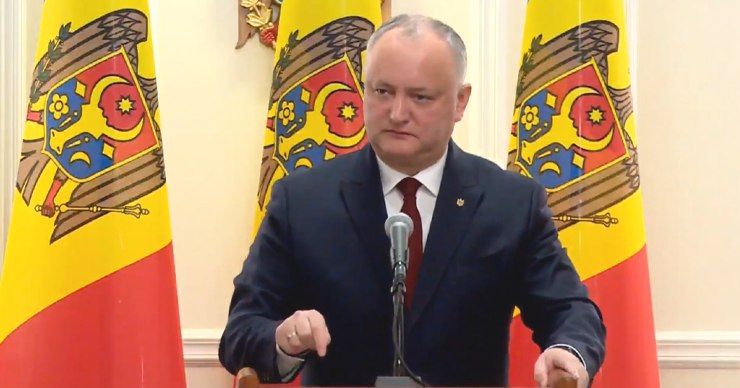 Президент Молдовы Игорь Додон.