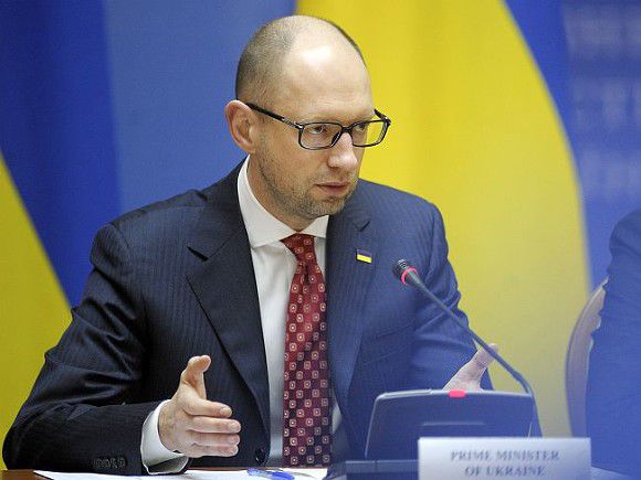 Премьер-министр Украины Арсений Яценюк.