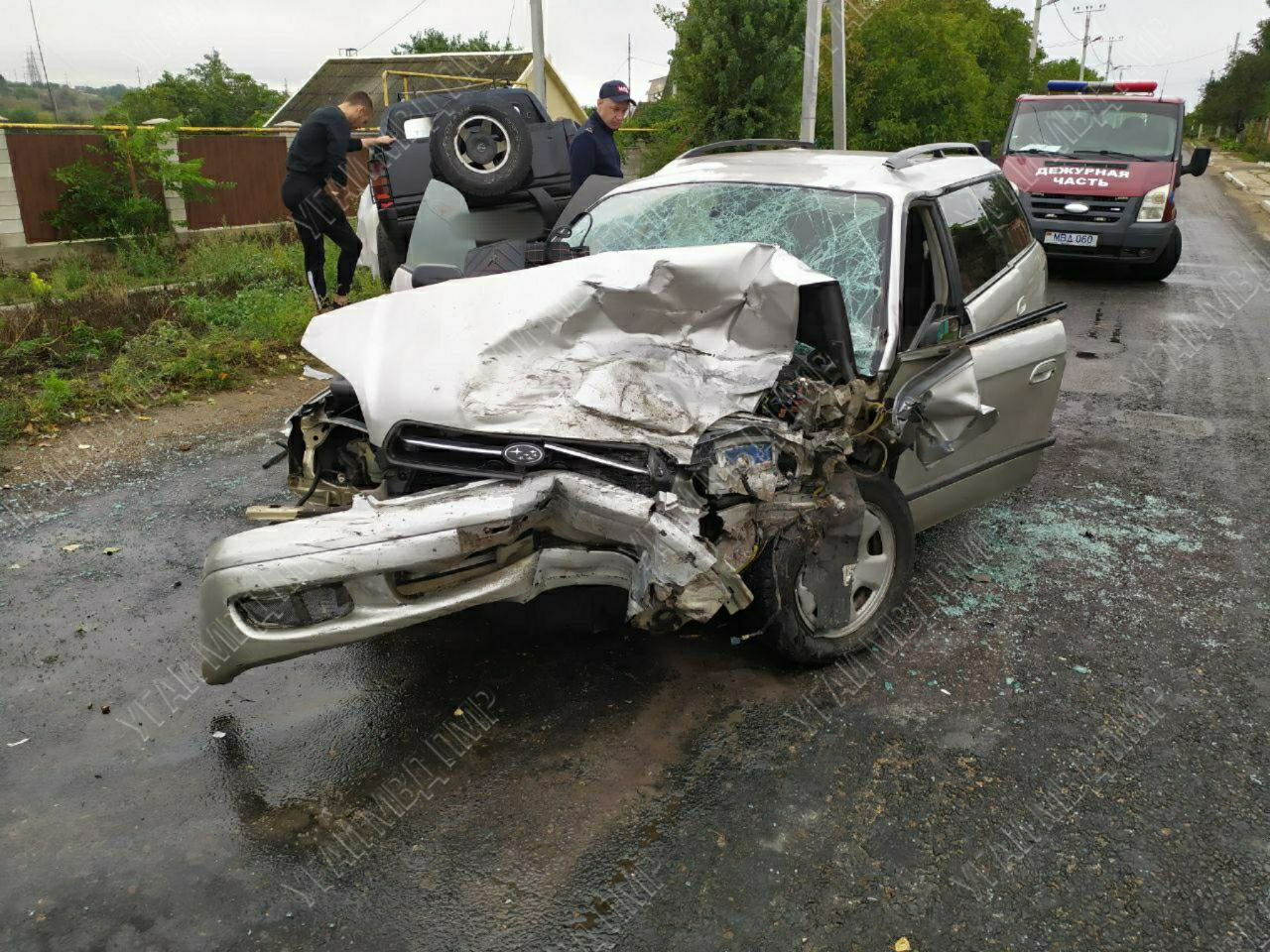 В результате аварии в Тирасполе пострадали 9 человек.