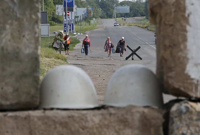 „Oamenii au sperat că vor primi pensiile, salariile şi au rămas în oraş. Acum ei nu mai au absolut nimic.