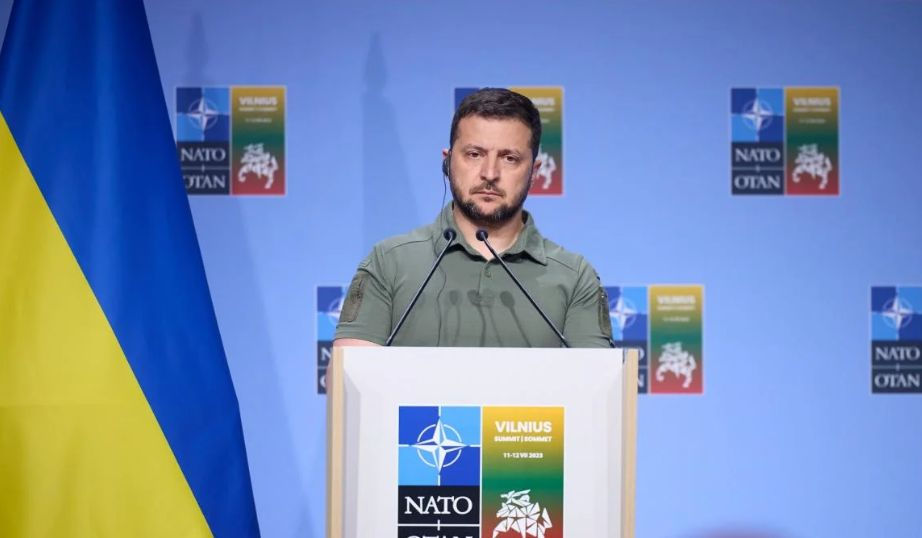 Зеленский: Вступление Украины в НАТО станет спасением для России.