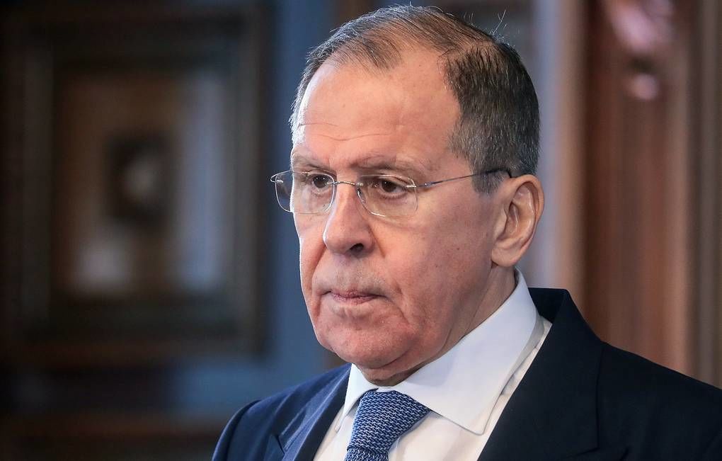 Министр иностранных дел России Сергей Лавров.