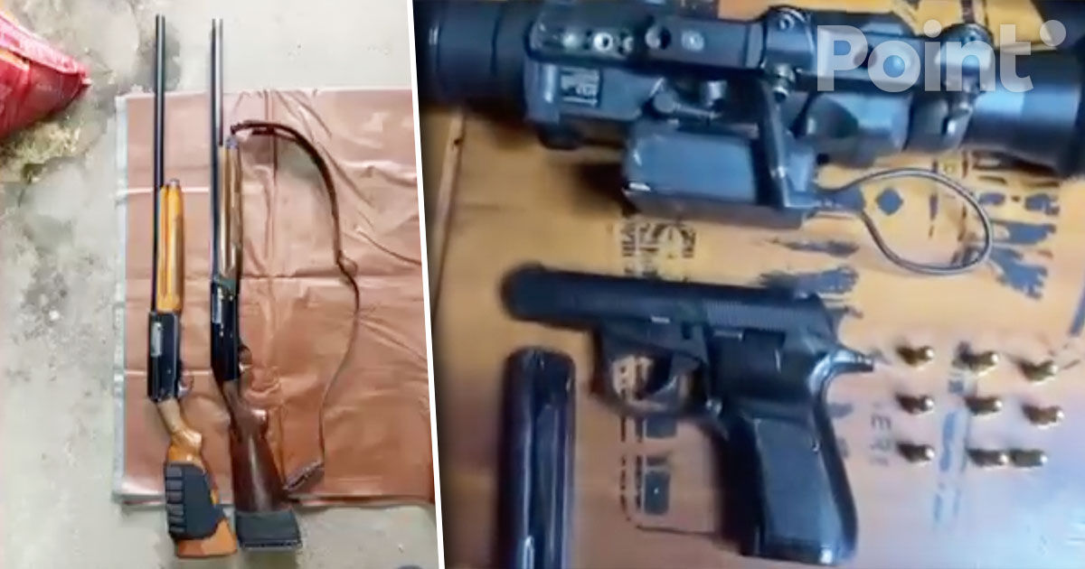 Percheziții în sudul Moldovei: Au fost confiscate arme deținute ilegal.