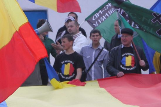 Румынские унионисты присоединятся к проправительственному митингу в поддержку евроинтеграции. Фото: obzormd.com