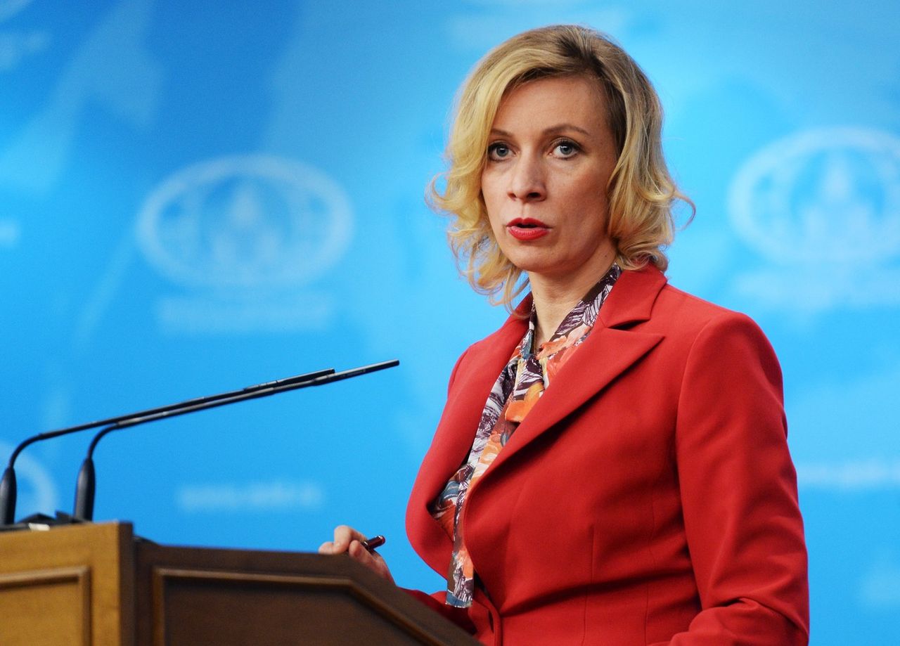 Официальный представитель российского внешнеполитического ведомства Мария Захарова.