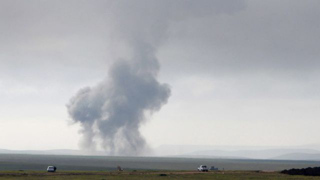 Информация о пострадавших и разрушениях не приводится. Фото: reuters.com