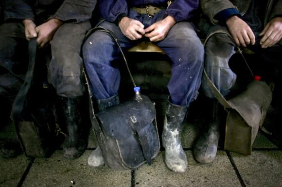 Protest extrem: 80 de mineri s-au blocat în subteran. Foto: digi24.ro