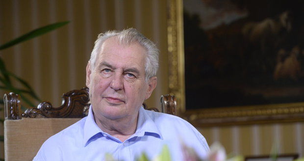 Чешский президент Милош Земан.